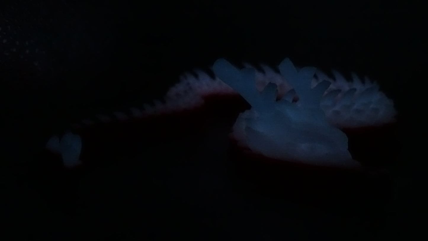 3d printed Articulated Dragon - PLA material Random selection.